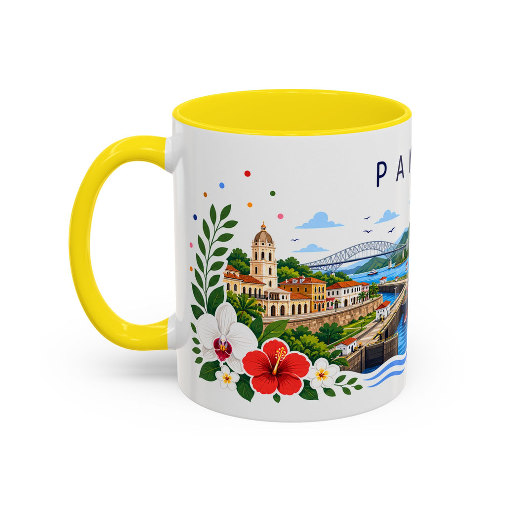 Panama Coffee Mug | Travel Souvenir Accent Mug | Place Gift Ceramic Cup 11oz 15oz