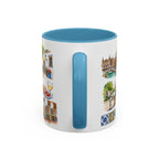 Seville Illustrated Travel Mug | City Souvenir Accent Coffee Mug | 11oz 15oz Ceramic Cup