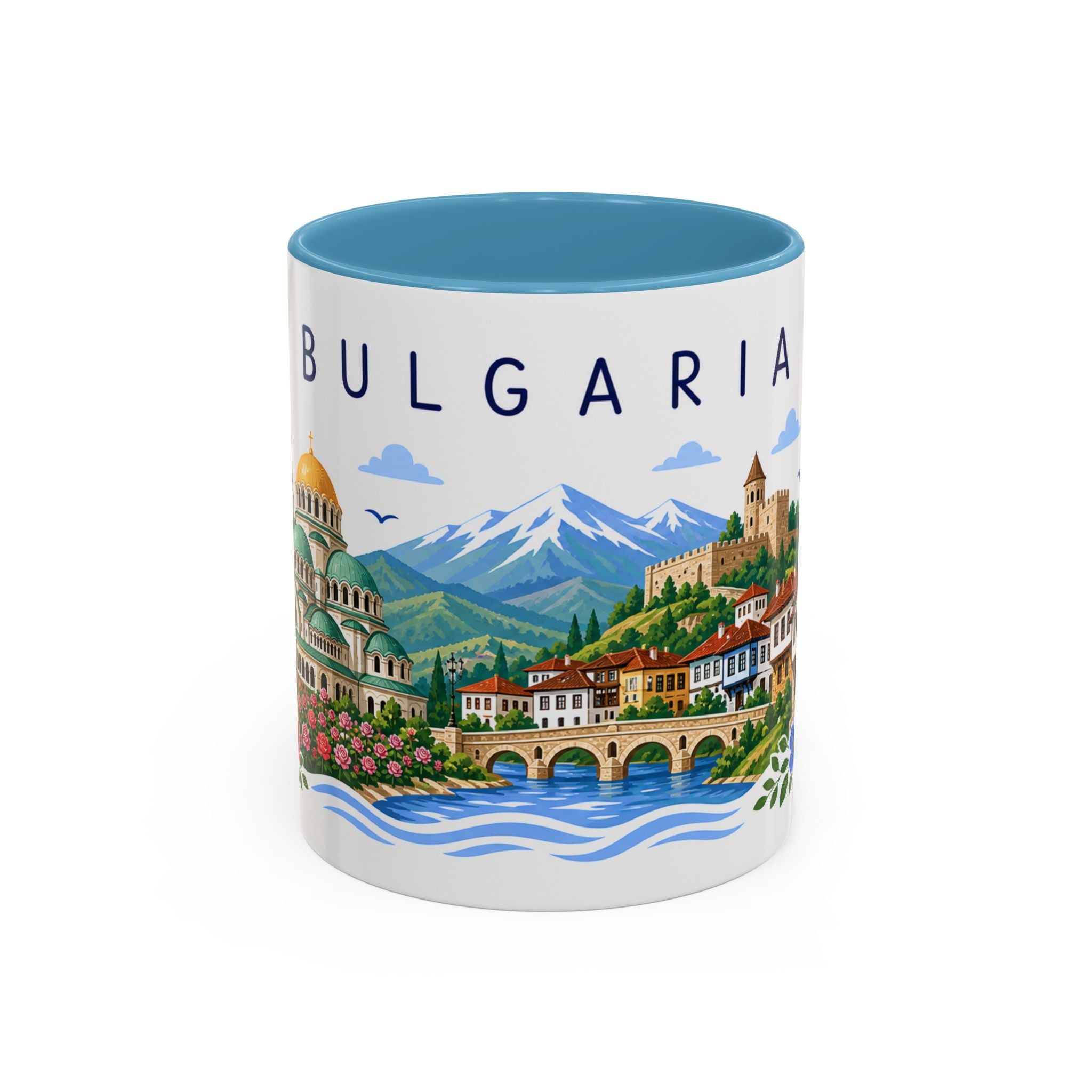 Bulgaria Coffee Mug | Travel Souvenir Accent Mug | Place Gift Ceramic Cup 11oz 15oz