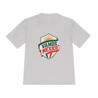 Vamos Mexico Soccer Fan Tee, Moisture Wicking Sport Shirt