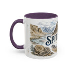 Spiti Valley Mug, India Travel Souvenir, Bucket List Gift, Accent Ceramic Coffee Mug 11oz 15oz