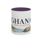 Ghana Home Country Mug | Moving Away Gift | Long Distance Friendship | 11 oz 15 oz Accent Mug