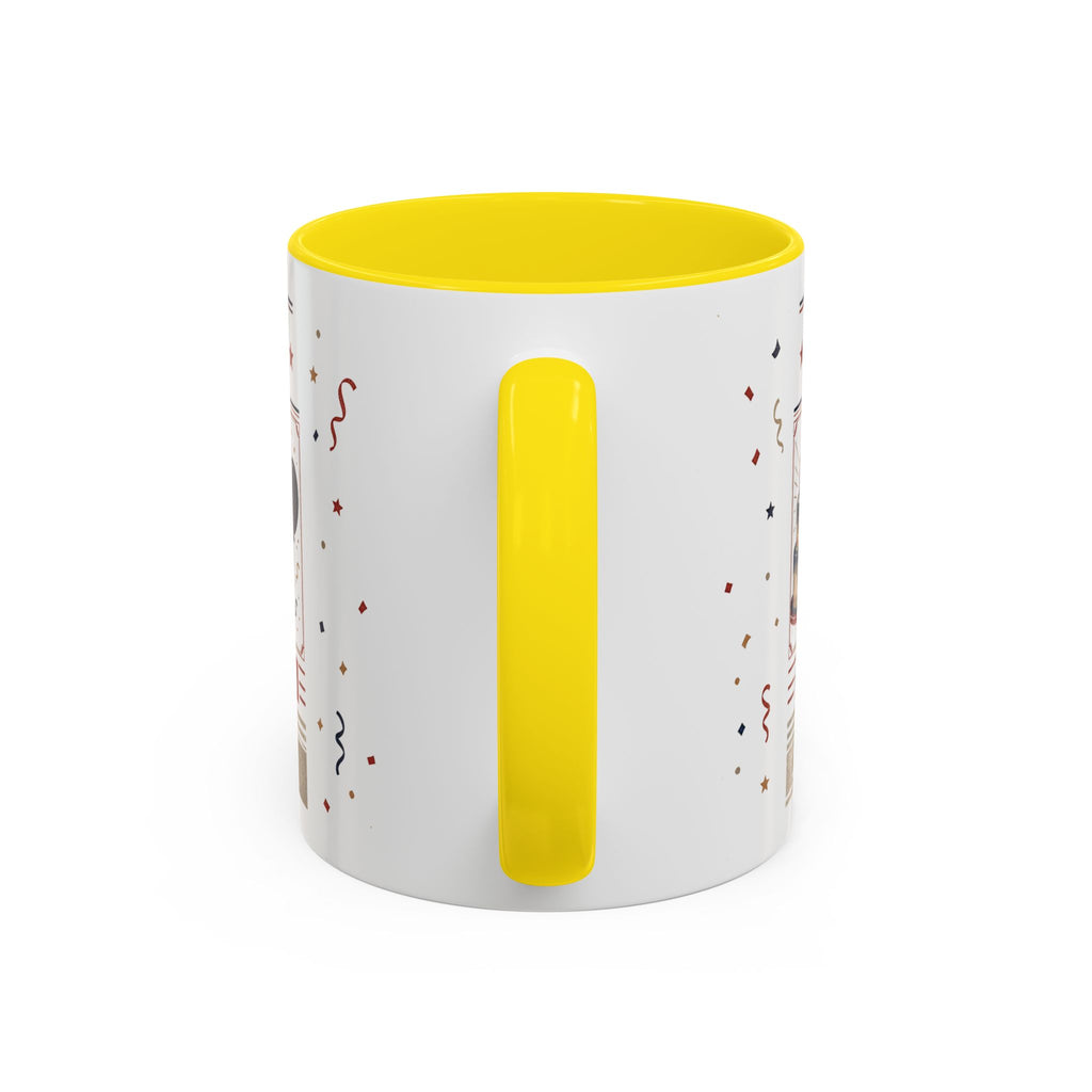 Birthday Newspaper Mug | Custom Name Age Date Gift | The Birthday Times Coffee Cup 11oz 15oz