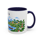 Rwanda Coffee Mug | Travel Souvenir Accent Mug | Country Gift Ceramic Cup 11oz 15oz