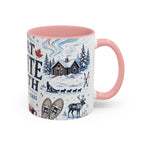 Great White North Coffee Mug | Canadian Pride Gift | Accent Color Ceramic 11oz 15oz
