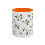 Missouri Hawthorn Mug, State Flower Floral Coffee Cup, 11oz Botanical Gift