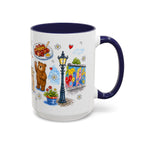 Berlin Travel Mug | European City Souvenir Accent Coffee Mug | 11oz 15oz Ceramic Cup