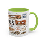 Arches Coffee Mug | National Park Hiking Utah Gift | Accent Color Ceramic 11oz 15oz