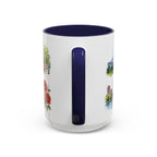 Portland Illustrated Travel Mug | City Souvenir Accent Coffee Mug | 11oz 15oz Ceramic Cup