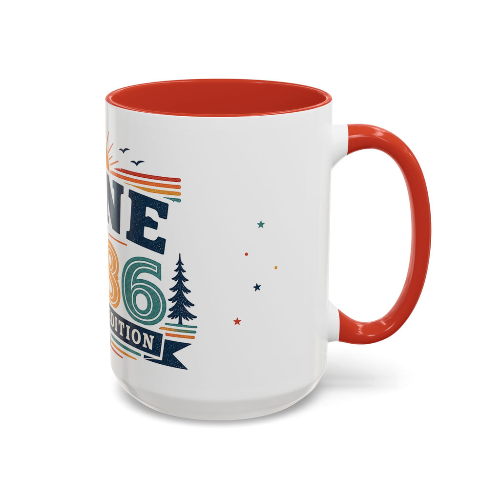 Custom Retro Birthday Mug | Personalized Month Year Gift (11oz 15oz)