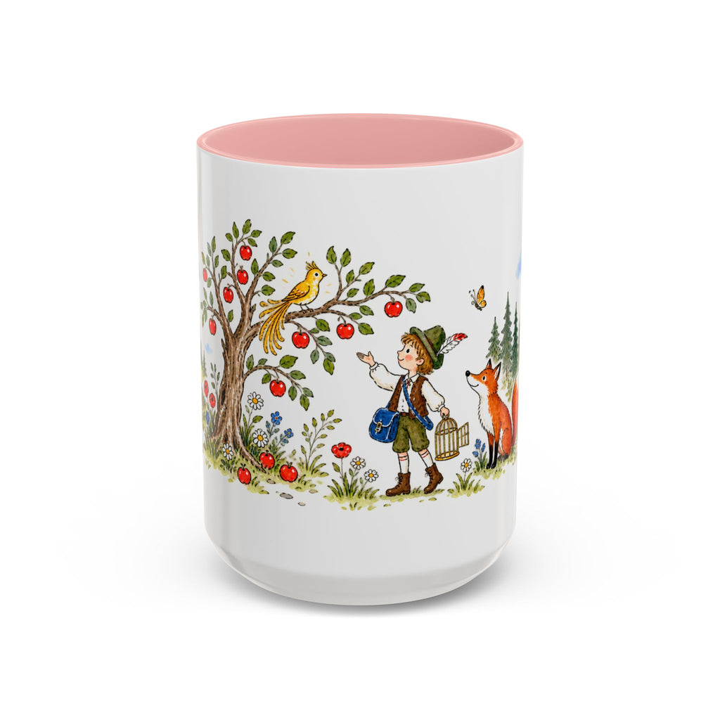 The Golden Bird Mug | Storybook Fairy Tale Accent Coffee Mug | EveryLegend