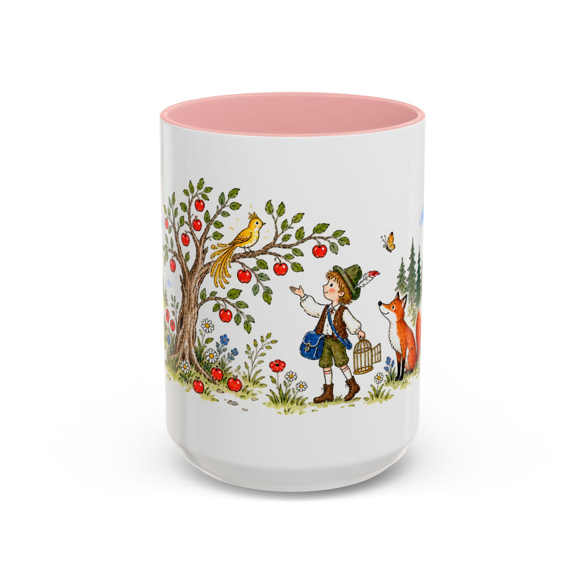 The Golden Bird Mug | Storybook Fairy Tale Accent Coffee Mug | EveryLegend