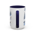 Great White North Coffee Mug | Canadian Pride Gift | Accent Color Ceramic 11oz 15oz