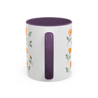California California poppy Mug, State Flower Floral Coffee Cup, 11oz Botanical Gift