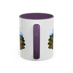New River Gorge National Park and Preserve Coffee Mug | Solid Color Block Park Souvenir | 11oz 15oz Accent Mug