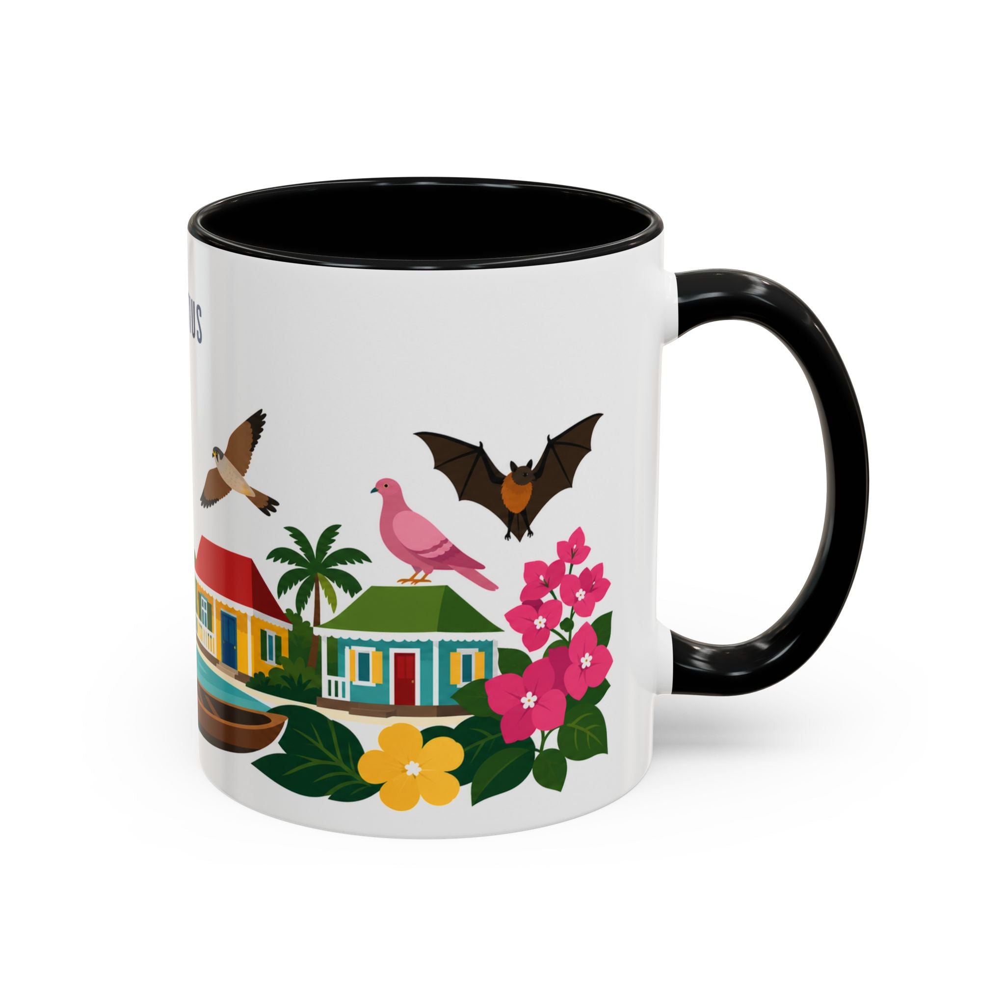 Mauritius Coffee Mug | Travel Souvenir Accent Mug | Country Gift Ceramic Cup 11oz 15oz