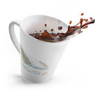 Kenai Fjords National Park Latte Mug | Pastel Watercolor Nature Coffee Cup | 12 oz Travel Souvenir Gift