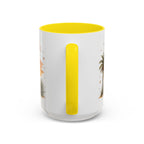 Sahara Dunes Coffee Mug | Travel Destination Souvenir Gift | Accent Color Ceramic 11oz 15oz