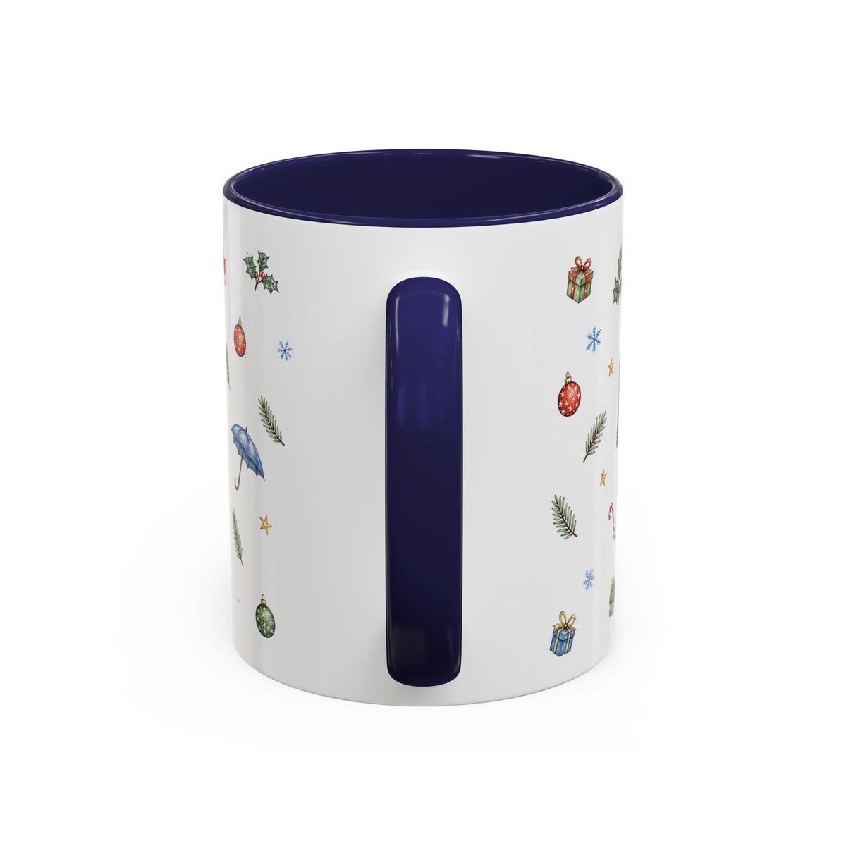 Amsterdam Christmas Watercolor Mug | Festive City Souvenir Coffee Cup