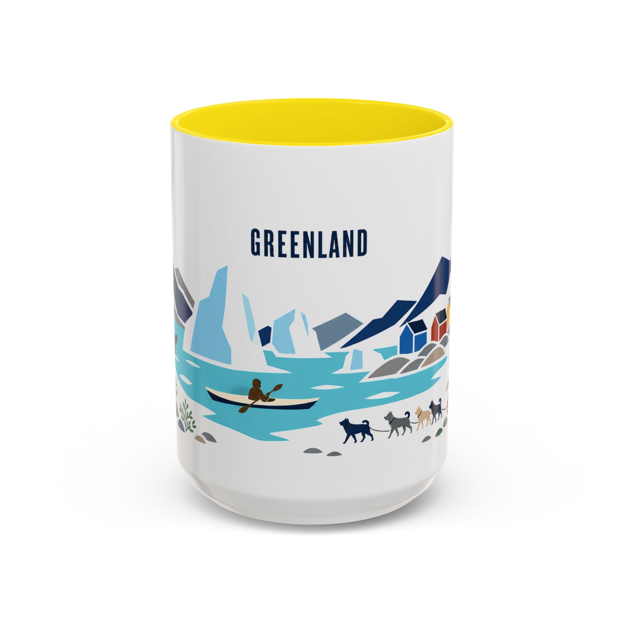 Greenland Coffee Mug | Travel Souvenir Accent Mug | Country Gift Ceramic Cup 11oz 15oz