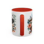 Chengdu Coffee Mug | China Travel Souvenir | Vintage Illustrated City Gift | 11 oz 15 oz Accent Mug