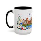Belarus Coffee Mug | Travel Souvenir Accent Mug | Place Gift Ceramic Cup 11oz 15oz