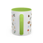 Redwood National Park Christmas Mug | Watercolor Travel Souvenir | Holiday Gift | Accent Ceramic Coffee Cup 11oz 15oz
