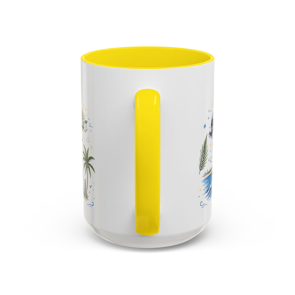 Chennai Coffee Mug | India Souvenir Travel Gift | Accent Color Ceramic 11oz 15oz