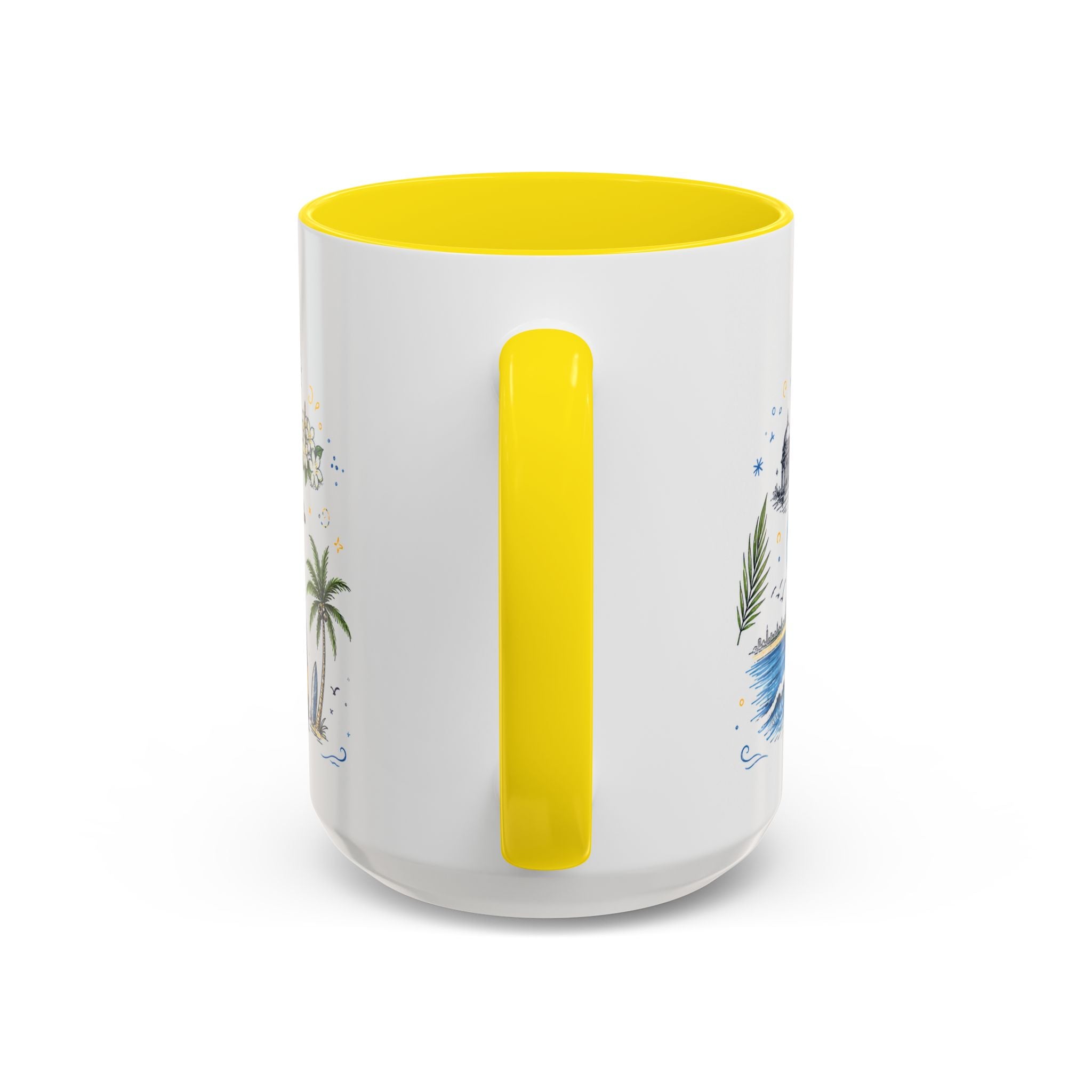 Chennai Coffee Mug | India Souvenir Travel Gift | Accent Color Ceramic 11oz 15oz