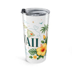 Hawaii State Flower 20oz Tumbler | Hawaii Botanical Gift | Insulated Stainless Steel Travel Cup