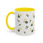 Arizona Saguaro cactus blossom Mug, State Flower Floral Coffee Cup, 11oz Botanical Gift