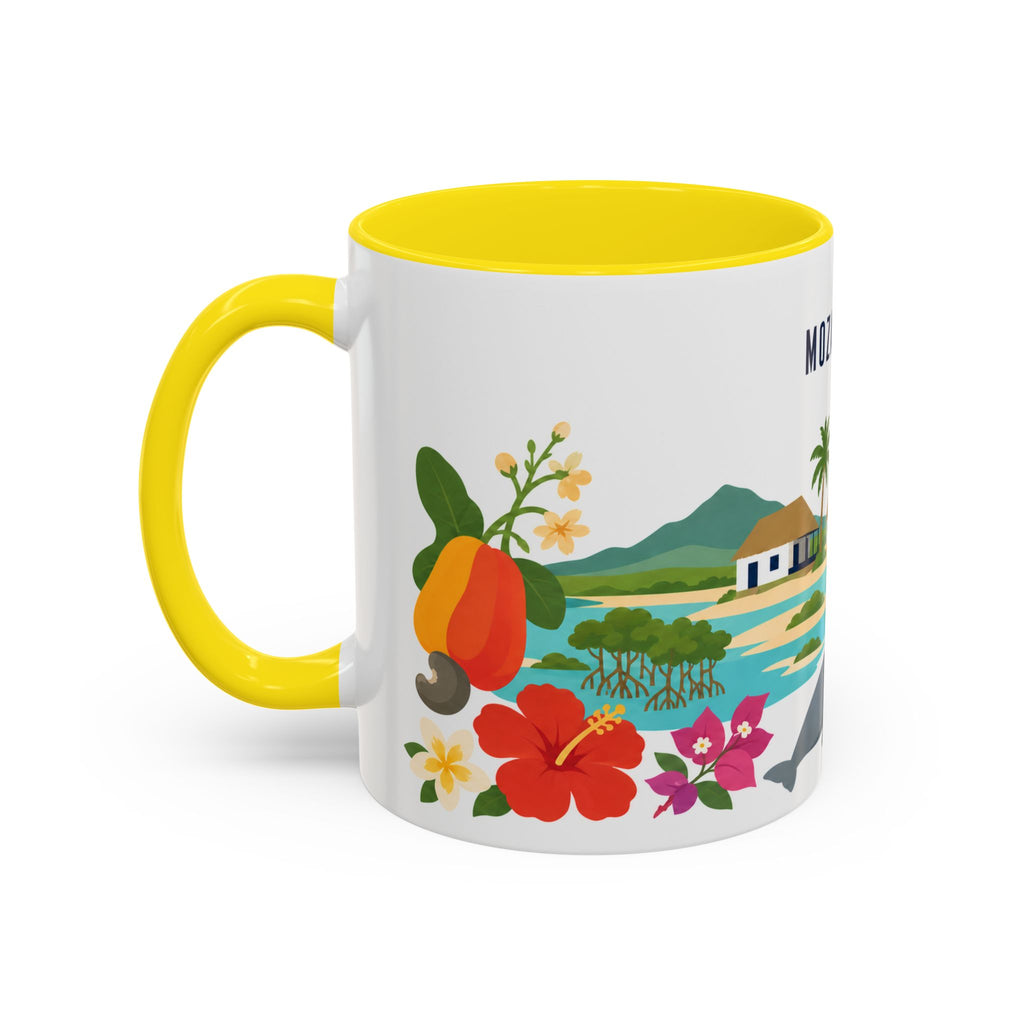 Mozambique Home Country Mug | Moving Away Gift | Long Distance Friendship | 11 oz 15 oz Accent Mug