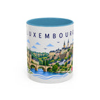 Luxembourg Coffee Mug | Travel Souvenir Accent Mug | Place Gift Ceramic Cup 11oz 15oz