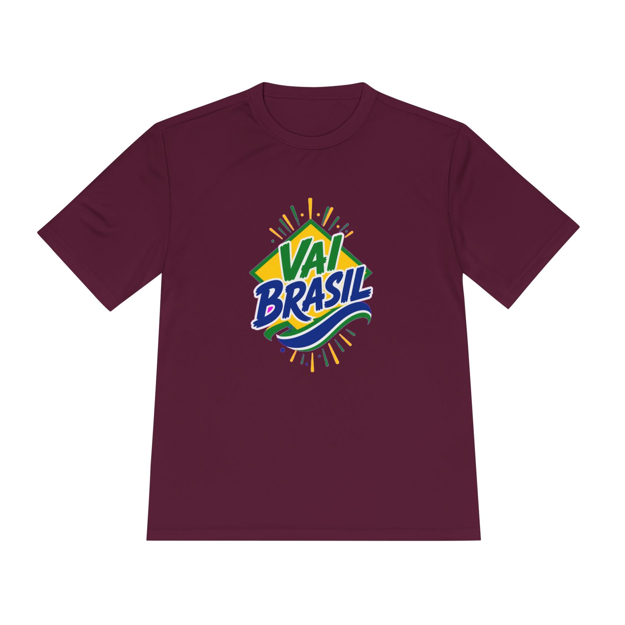 Brazil Soccer T Shirt, Vai Brasil Tee, World Football Fan Shirt, Moisture Wicking Sport Tee