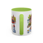 Nuremberg Illustrated Travel Mug | City Souvenir Accent Coffee Mug | 11oz 15oz Ceramic Cup