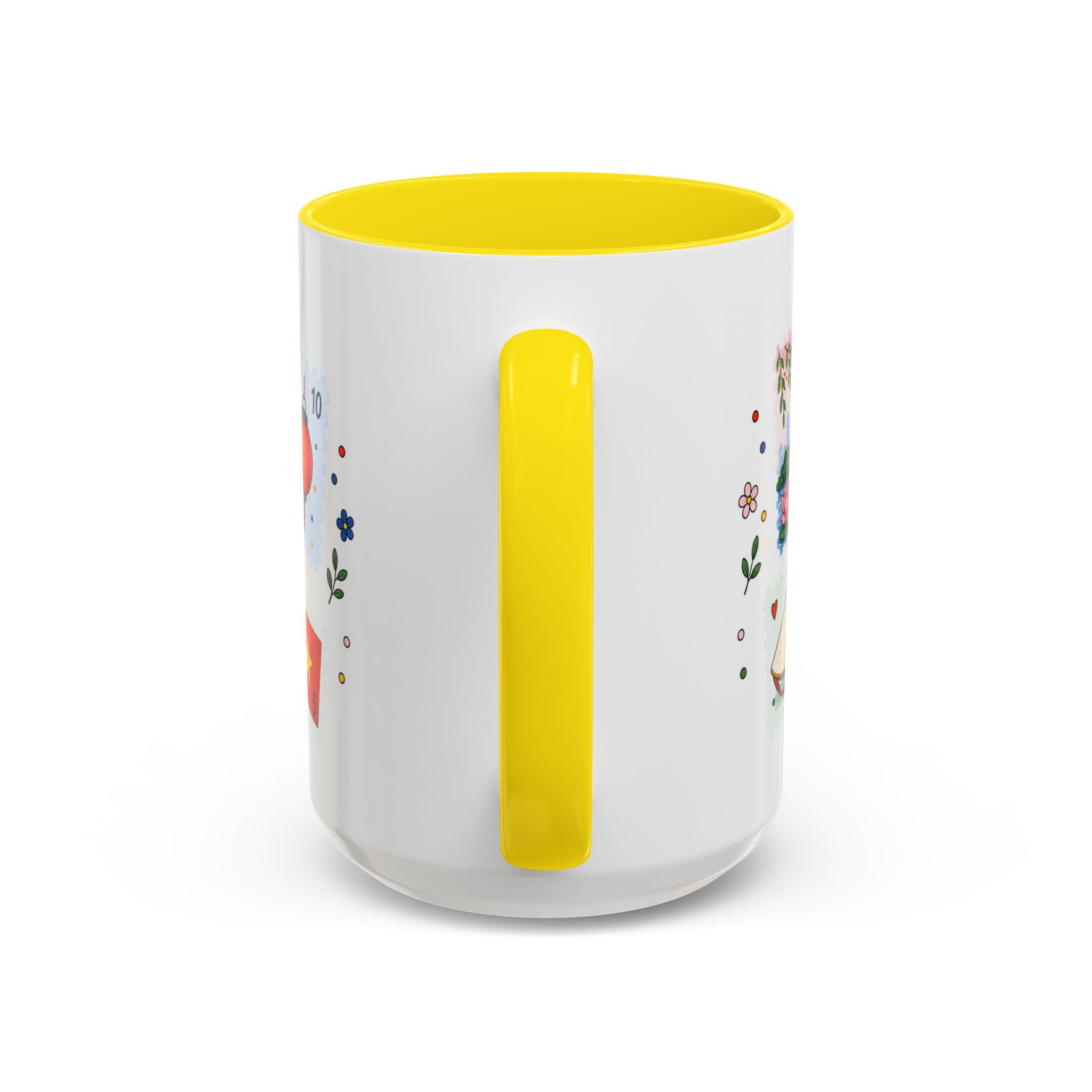 Hanoi Coffee Mug | Postage Stamp Collage Mug | Travel Souvenir Accent Cup 11oz 15oz
