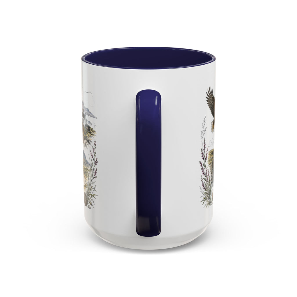Isle of Mull Mug, Scotland Travel Souvenir, Bucket List Gift, Accent Ceramic Coffee Mug 11oz 15oz