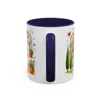 Rome Travel Mug | European City Souvenir Accent Coffee Mug | 11oz 15oz Ceramic Cup