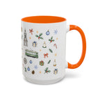 Dublin Christmas Mug | Watercolor City Souvenir, Holiday Travel Gift (11oz/15oz)
