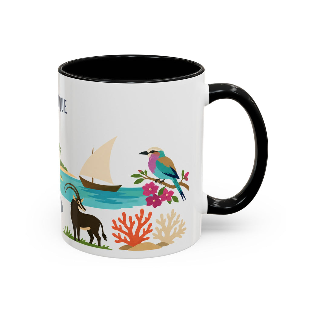 Mozambique Home Country Mug | Moving Away Gift | Long Distance Friendship | 11 oz 15 oz Accent Mug