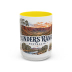 Flinders Ranges Mug, Australia Travel Souvenir, Bucket List Gift, Accent Ceramic Coffee Mug 11oz 15oz