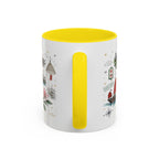 Hong Kong Coffee Mug | Asia Souvenir Travel Gift | Accent Color Ceramic 11oz 15oz