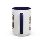 Best Grandparents Ever Coffee Mug | Gift From Grandkids | Accent Color Ceramic 11oz 15oz