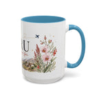 Peru Home Country Mug | Moving Away Gift | Long Distance Friendship | 11 oz 15 oz Accent Mug