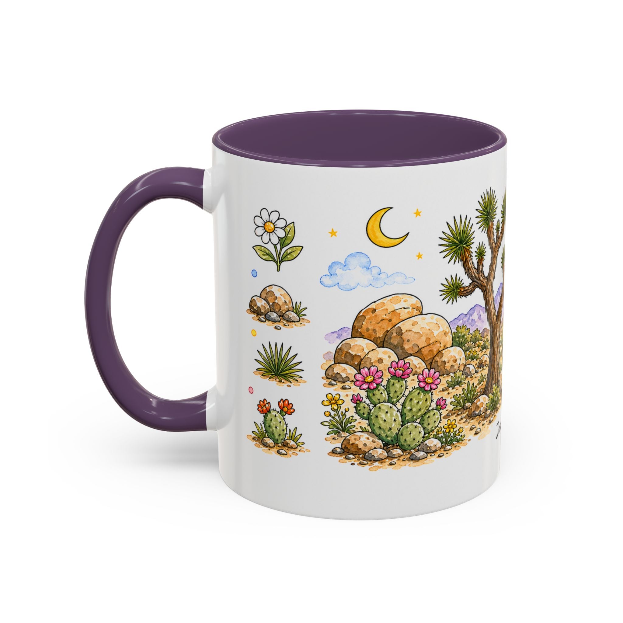 Joshua Tree National Park Mug | US Travel Souvenir Accent Coffee Mug | 11oz 15oz Ceramic Cup