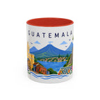 Guatemala Coffee Mug | Travel Souvenir Accent Mug | Place Gift Ceramic Cup 11oz 15oz