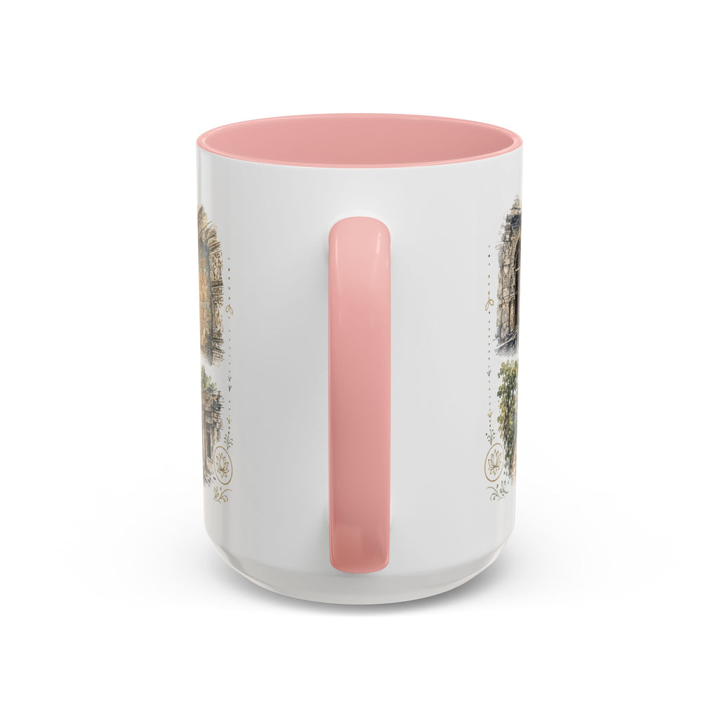 Ajanta Caves Mug, India Travel Souvenir, Bucket List Gift, Accent Ceramic Coffee Mug 11oz 15oz