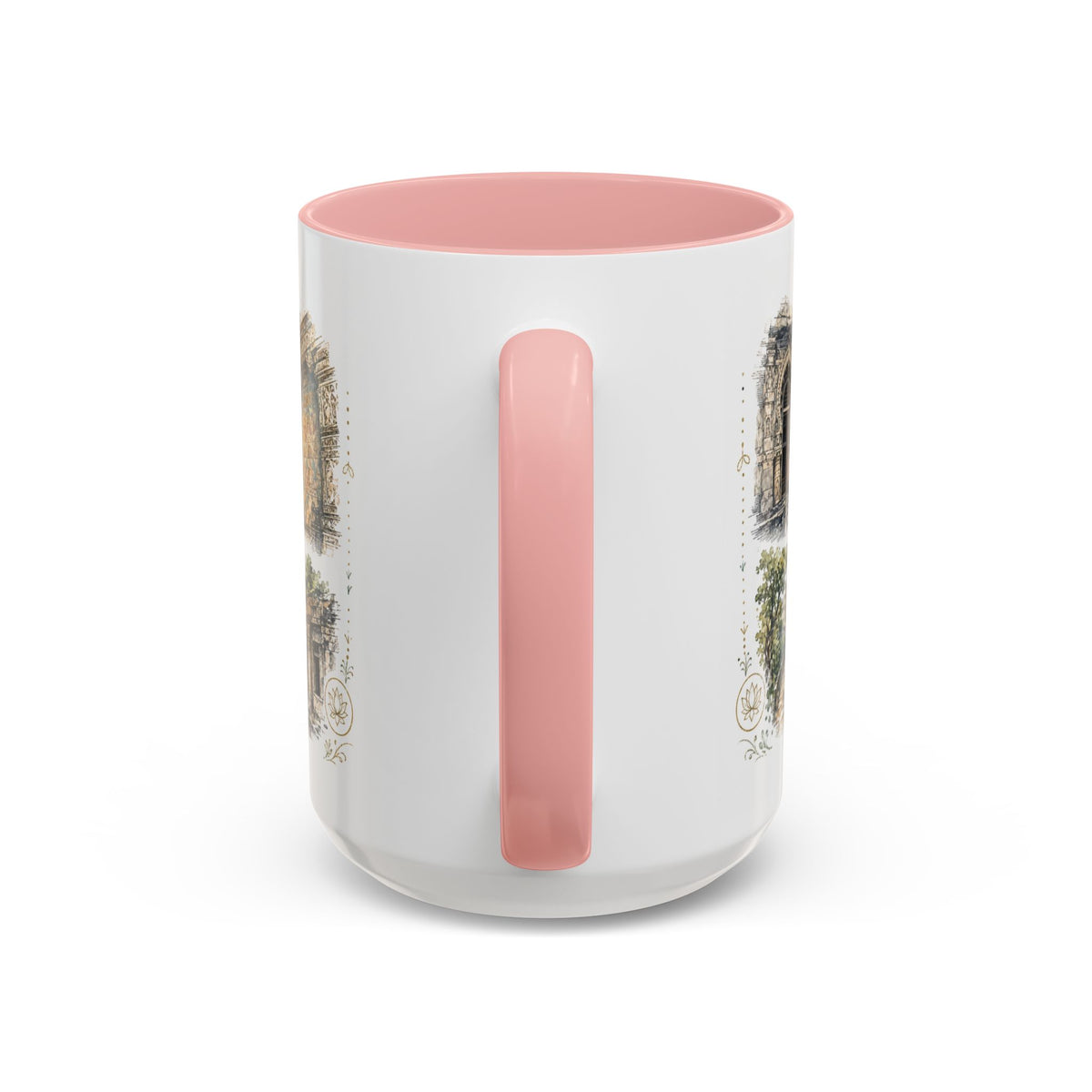 Ajanta Caves Mug, India Travel Souvenir, Bucket List Gift, Accent Ceramic Coffee Mug 11oz 15oz