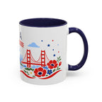 United States Coffee Mug | Travel Souvenir Accent Mug | Country Gift Ceramic Cup 11oz 15oz