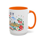 Hungary Coffee Mug | Travel Souvenir Accent Mug | Country Gift Ceramic Cup 11oz 15oz